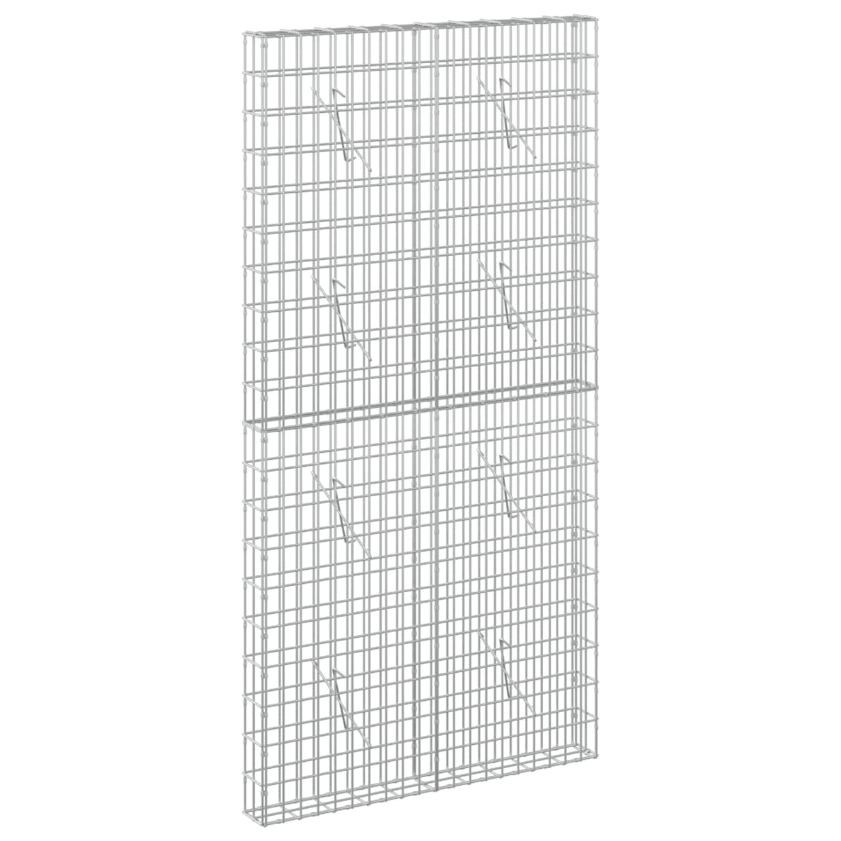 Gabion with 5 mm Wire and 5x10 cm Mesh 100x10x200 cm