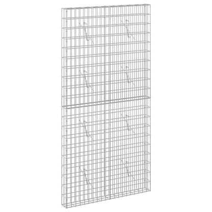 Gabion with 5 mm Wire and 5x10 cm Mesh 100x10x200 cm