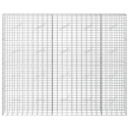 Gabion with 5 mm Wire and 5x10 cm Mesh 250x10x200 cm