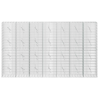 Gabion with 5 mm Wire and 5x10 cm Mesh 350x10x200 cm
