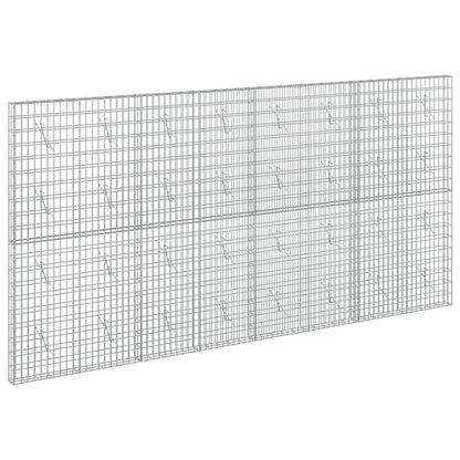 Gabion with 5 mm Wire and 5x10 cm Mesh 400x10x200 cm