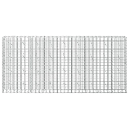 Gabion with 5 mm Wire and 5x10 cm Mesh 450x10x200 cm