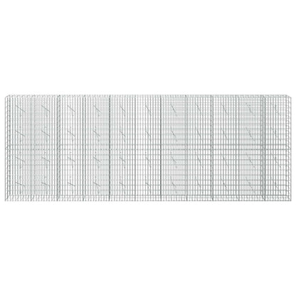 Gabion with 5 mm Wire and 5x10 cm Mesh 550x10x200 cm