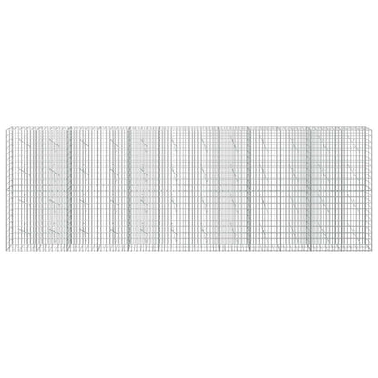 Gabion with 5 mm Wire and 5x10 cm Mesh 600x10x200 cm