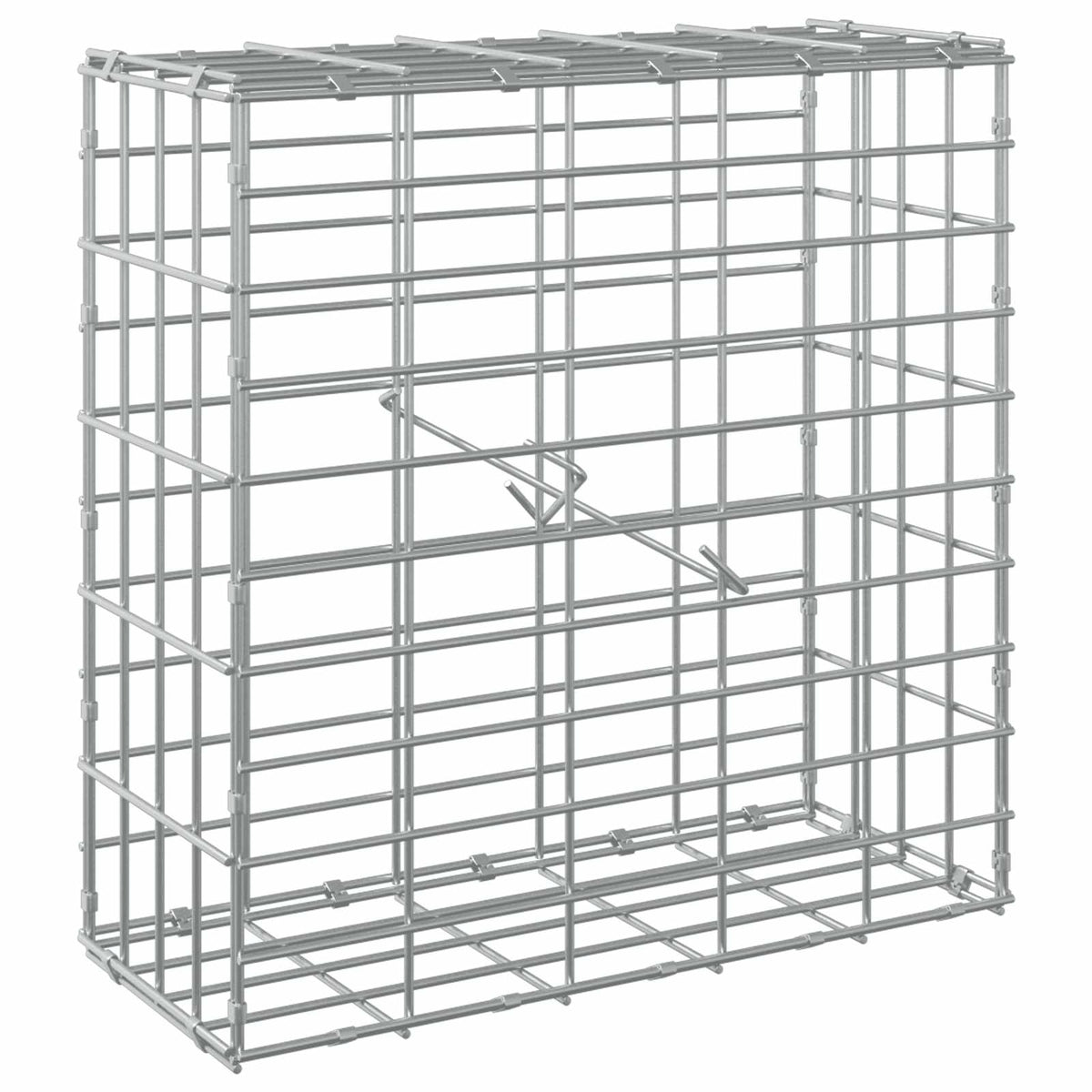 Gabion with 5 mm Wire and 5x10 cm Mesh 50x20x50 cm