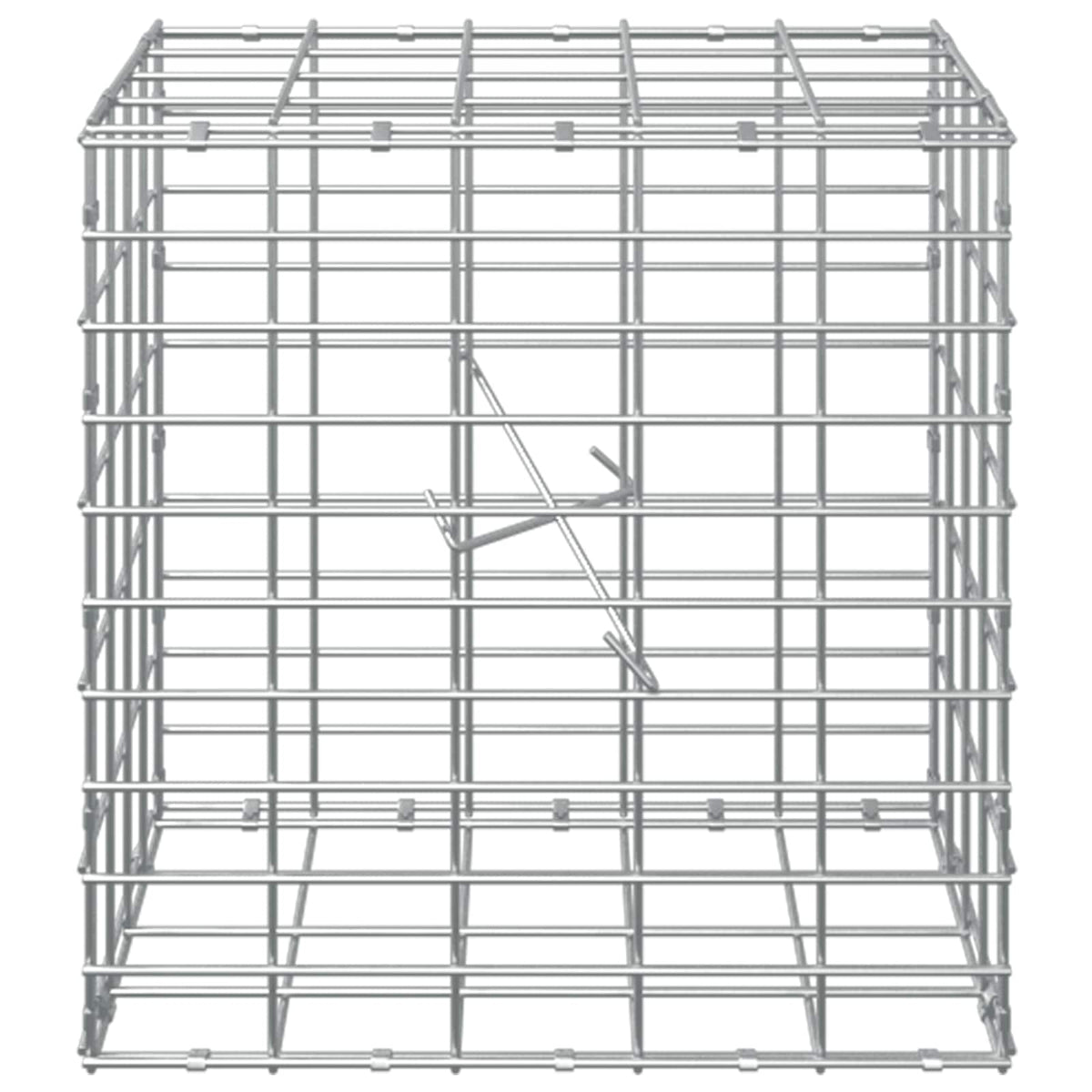 Gabion with 5 mm Wire and 5x10 cm Mesh 50x20x50 cm