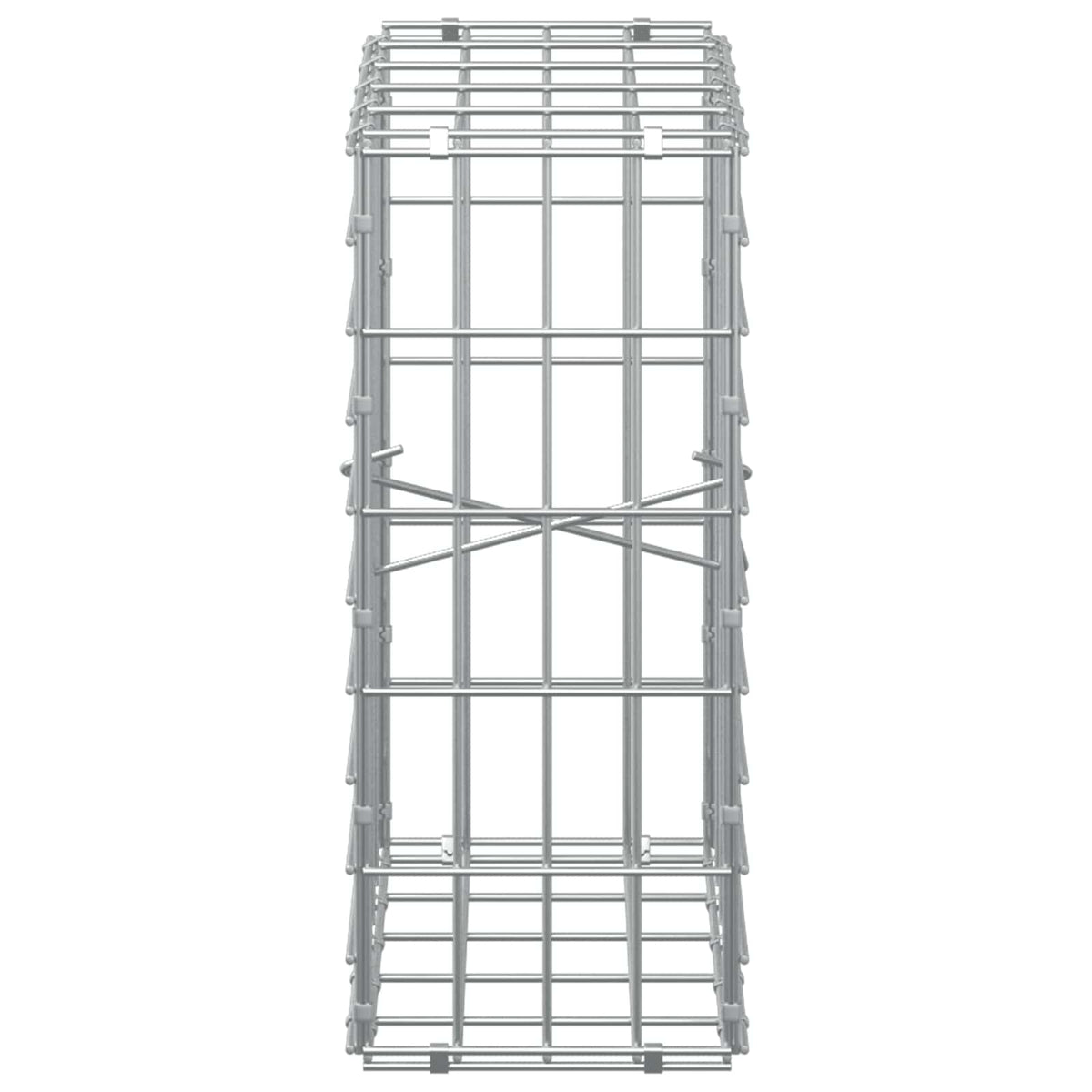 Gabion with 5 mm Wire and 5x10 cm Mesh 50x20x50 cm