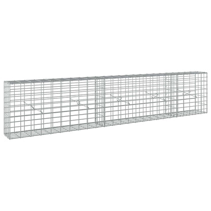 Gabion with 5 mm Wire and 5x10 cm Mesh 250x20x50 cm