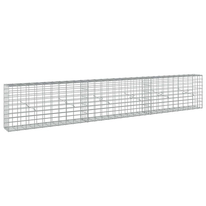 Gabion with 5 mm Wire and 5x10 cm Mesh 300x20x50 cm