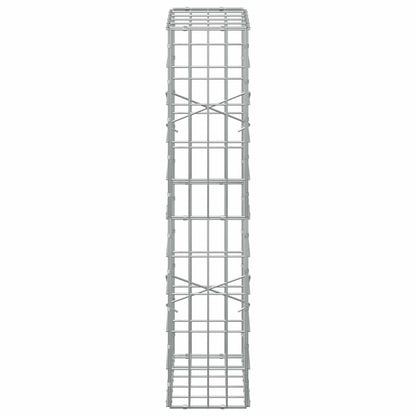 Gabion with 5 mm Wire and 5x10 cm Mesh 50x20x100 cm