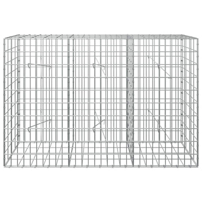 Gabion with 5 mm Wire and 5x10 cm Mesh 150x20x100 cm