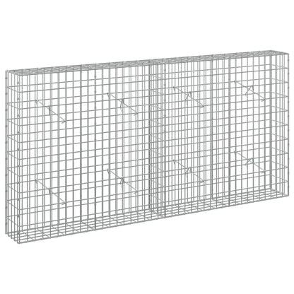 Gabion with 5 mm Wire and 5x10 cm Mesh 200x20x100 cm