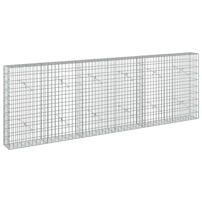 Gabion with 5 mm Wire and 5x10 cm Mesh 300x20x100 cm
