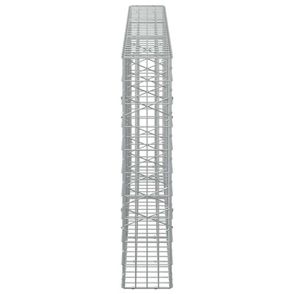Gabion with 5 mm Wire and 5x10 cm Mesh 300x20x100 cm