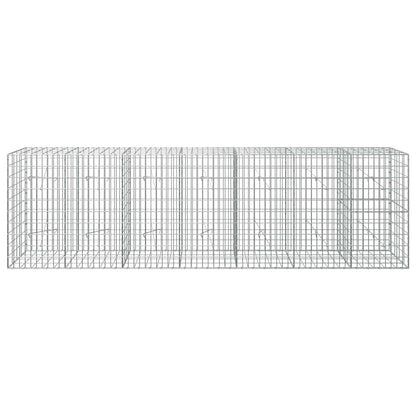 Gabion with 5 mm Wire and 5x10 cm Mesh 350x20x100 cm