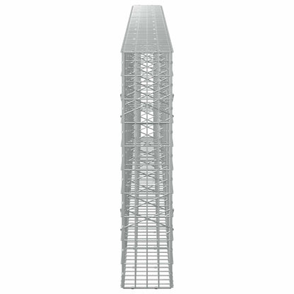 Gabion with 5 mm Wire and 5x10 cm Mesh 600x20x100 cm