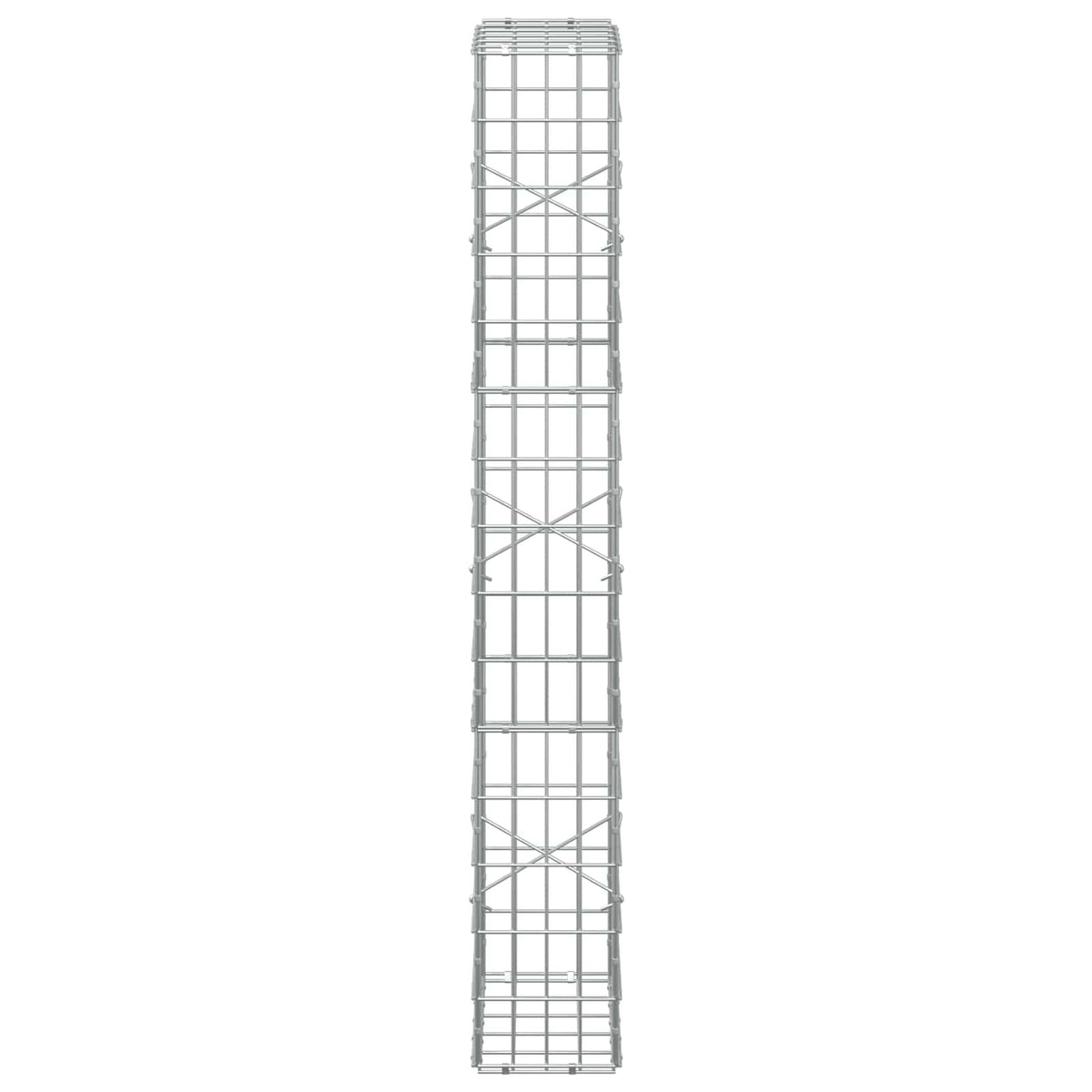 Gabion with 5 mm Wire and 5x10 cm Mesh 50x20x150 cm