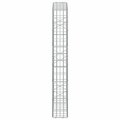 Gabion with 5 mm Wire and 5x10 cm Mesh 100x20x150 cm