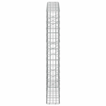 Gabion with 5 mm Wire and 5x10 cm Mesh 150x20x150 cm