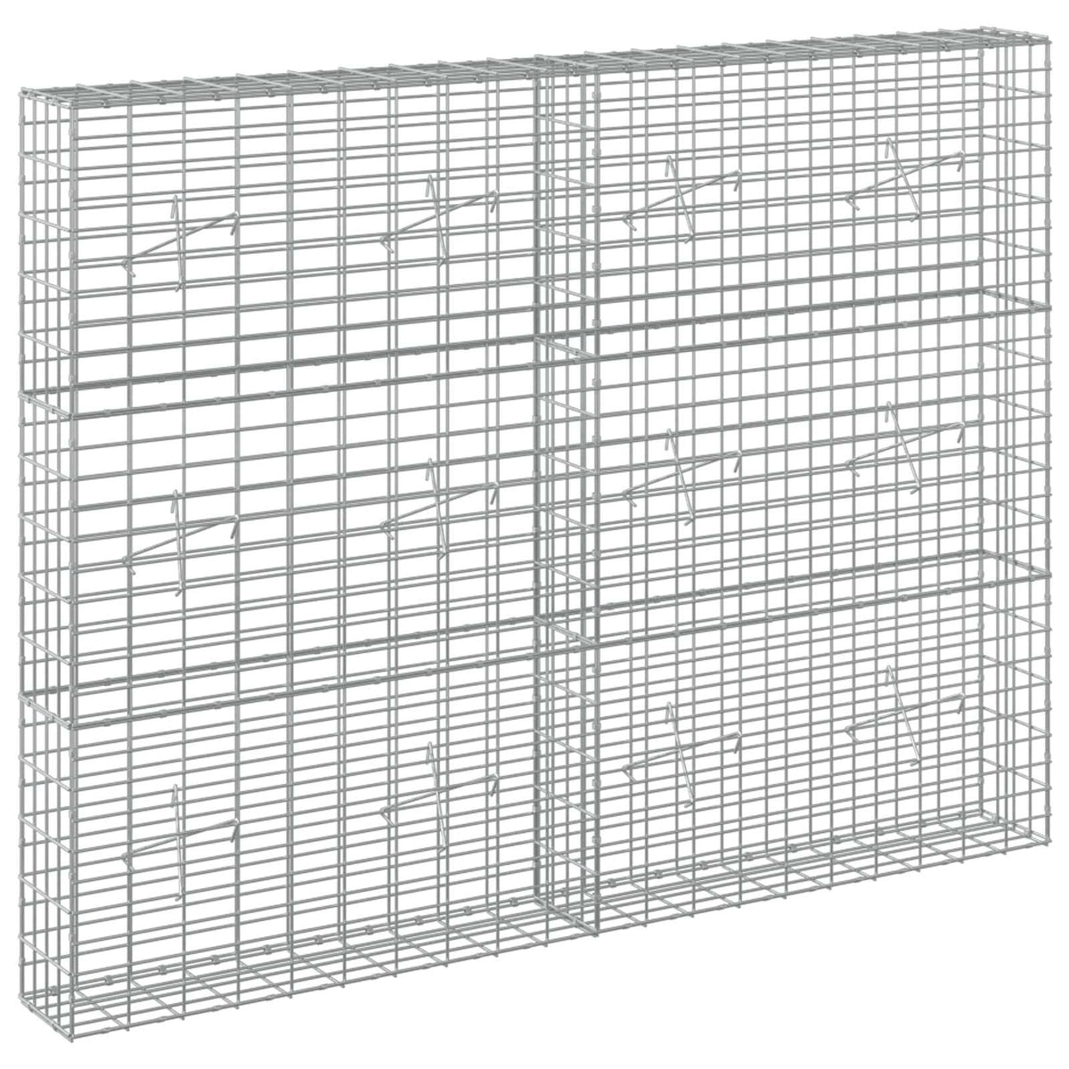 Gabion with 5 mm Wire and 5x10 cm Mesh 200x20x150 cm