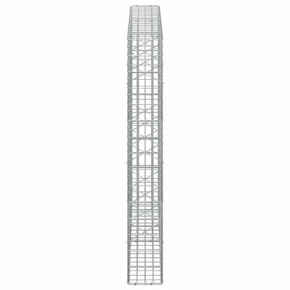 Gabion with 5 mm Wire and 5x10 cm Mesh 200x20x150 cm