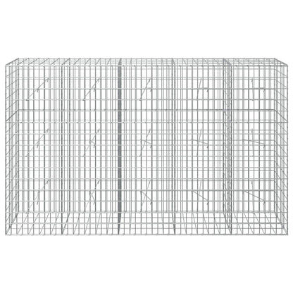 Gabion with 5 mm Wire and 5x10 cm Mesh 250x20x150 cm