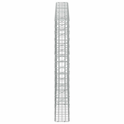 Gabion with 5 mm Wire and 5x10 cm Mesh 250x20x150 cm