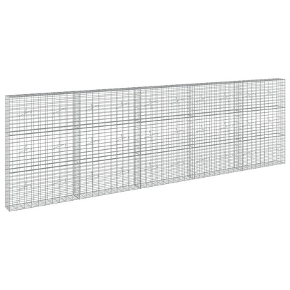 Gabion with 5 mm Wire and 5x10 cm Mesh 500x20x150 cm