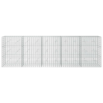 Gabion with 5 mm Wire and 5x10 cm Mesh 500x20x150 cm