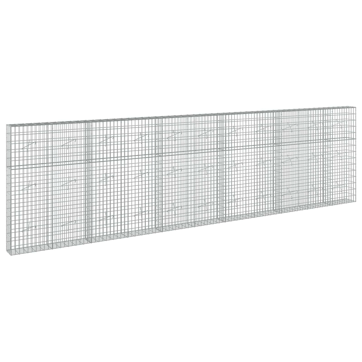 Gabion with 5 mm Wire and 5x10 cm Mesh 550x20x150 cm