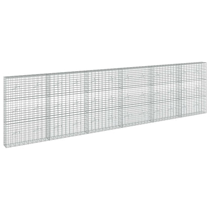 Gabion with 5 mm Wire and 5x10 cm Mesh 600x20x150 cm
