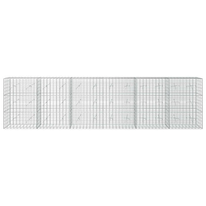 Gabion with 5 mm Wire and 5x10 cm Mesh 600x20x150 cm