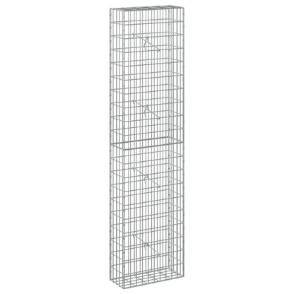 Gabion with 5 mm Wire and 5x10 cm Mesh 50x20x200 cm