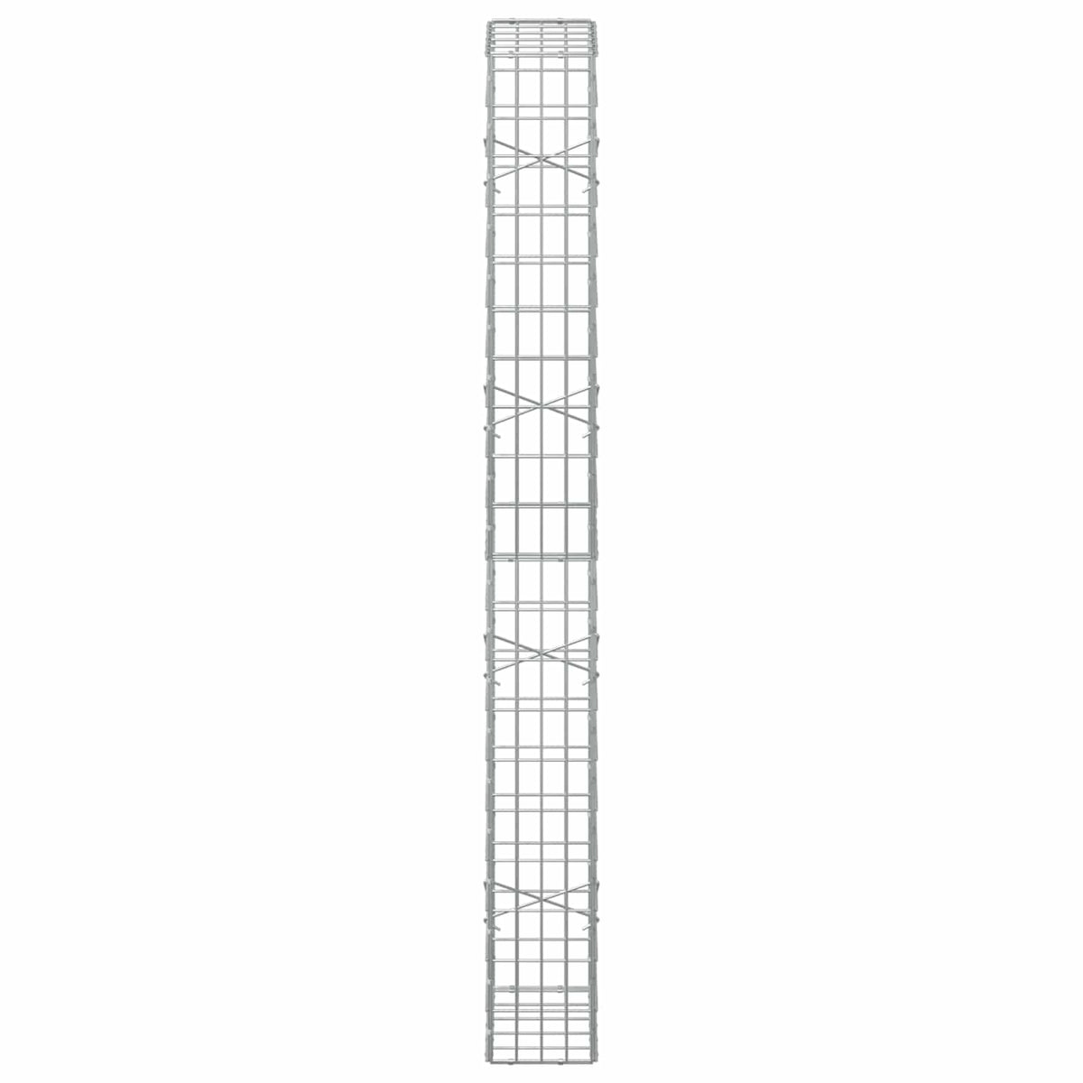 Gabion with 5 mm Wire and 5x10 cm Mesh 50x20x200 cm