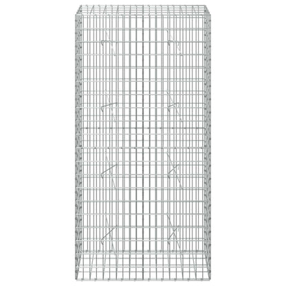 Gabion with 5 mm Wire and 5x10 cm Mesh 100x20x200 cm