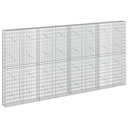 Gabion with 5 mm Wire and 5x10 cm Mesh 400x20x200 cm