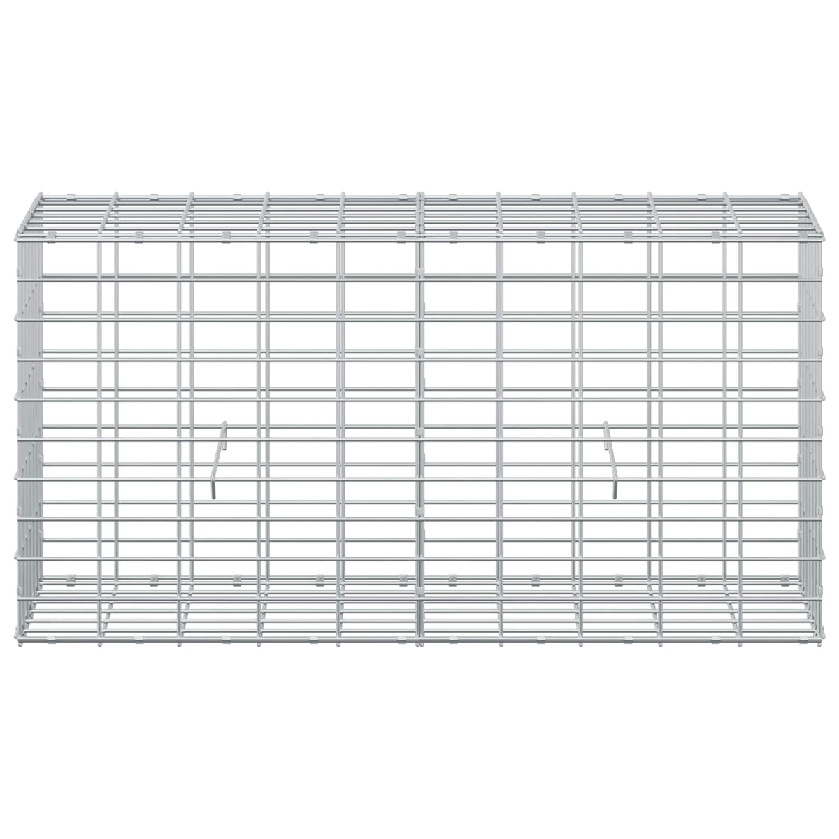 Gabion with 5 mm Wire and 5x10 cm Mesh 100x30x50 cm