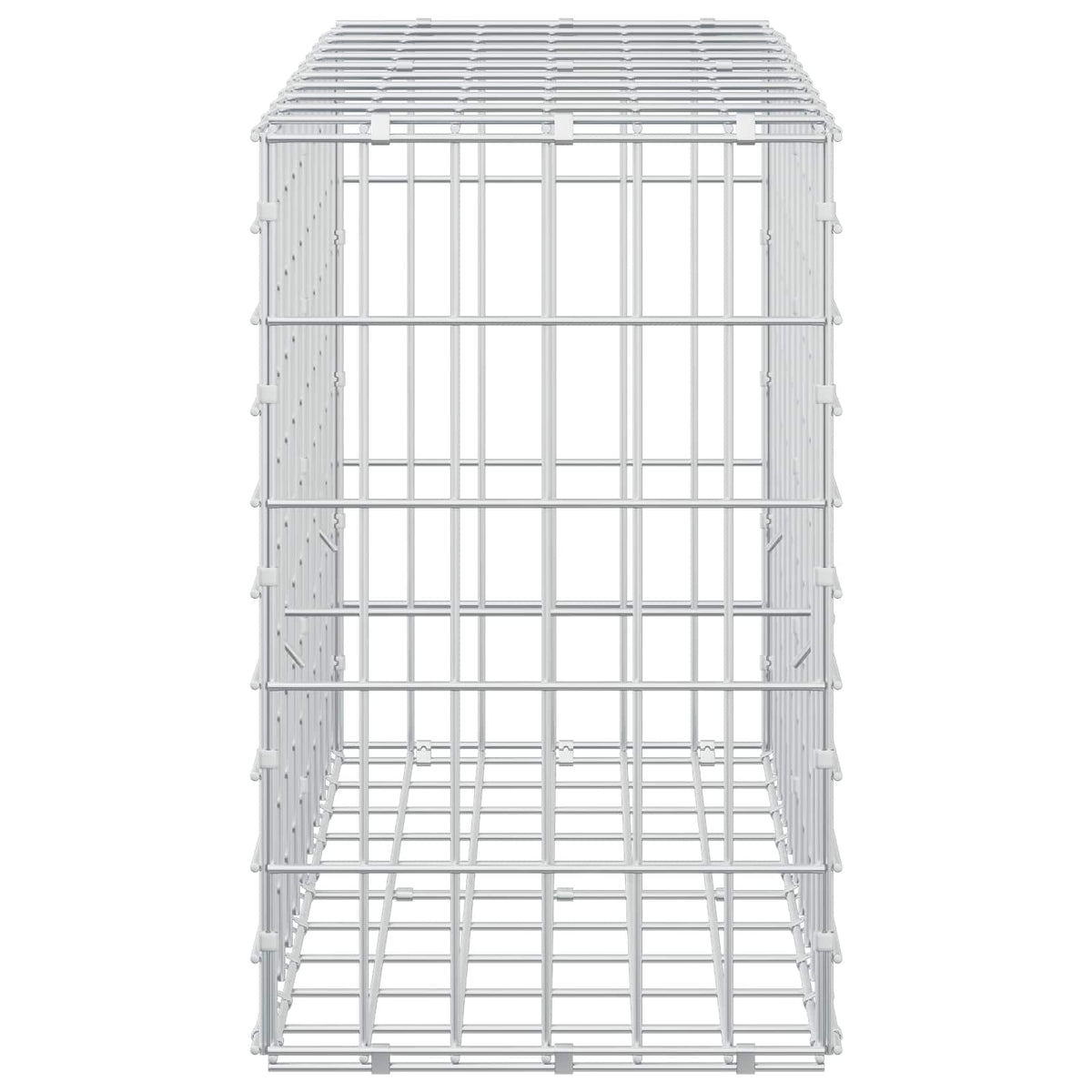 Gabion with 5 mm Wire and 5x10 cm Mesh 100x30x50 cm