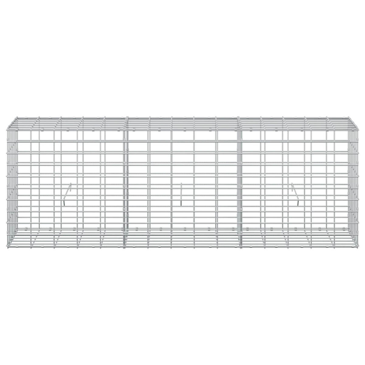 Gabion with 5 mm Wire and 5x10 cm Mesh 150x30x50 cm