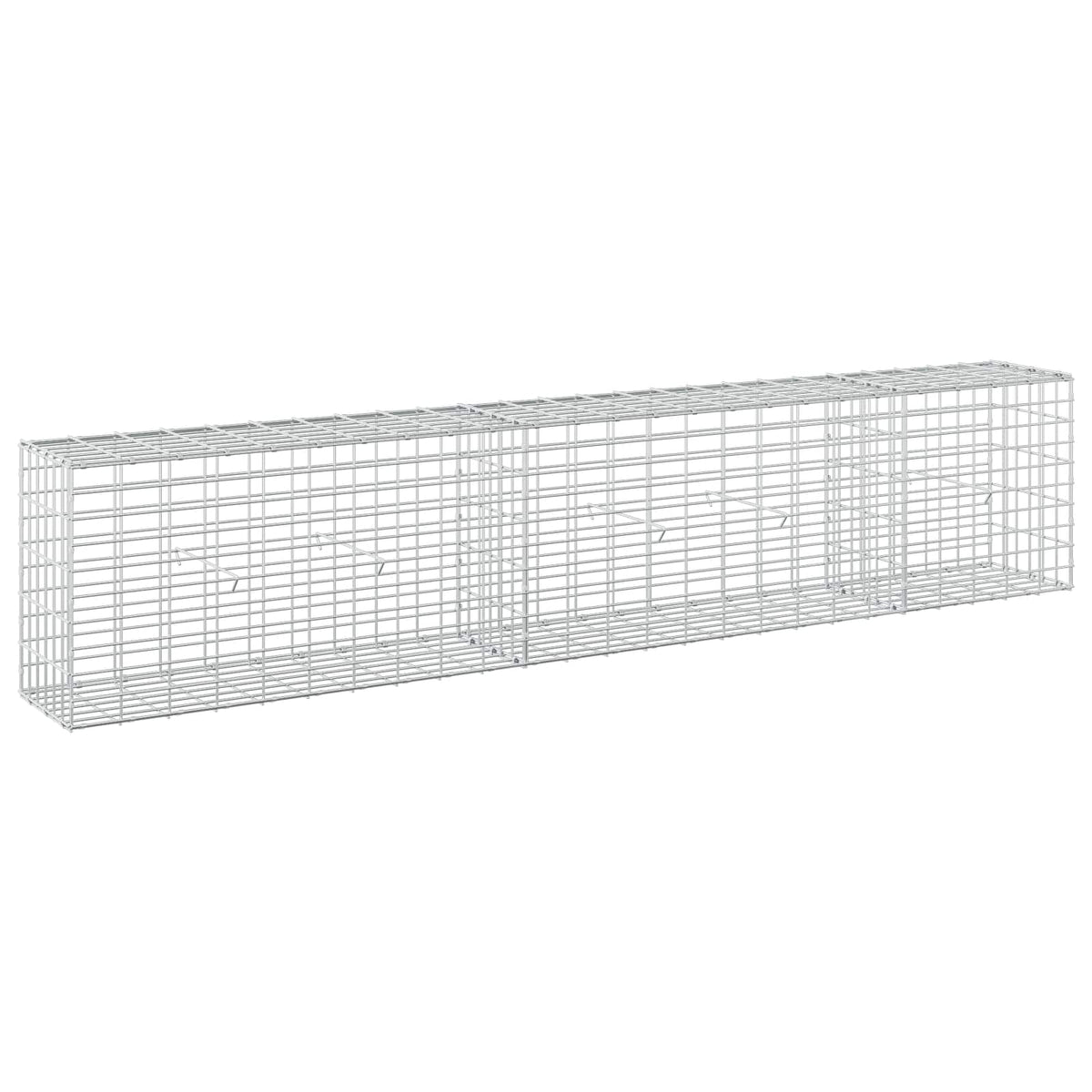 Gabion with 5 mm Wire and 5x10 cm Mesh 250x30x50 cm