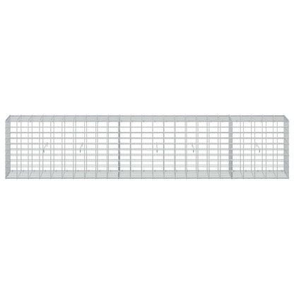 Gabion with 5 mm Wire and 5x10 cm Mesh 250x30x50 cm
