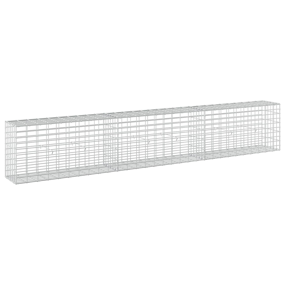 Gabion with 5 mm Wire and 5x10 cm Mesh 300x30x50 cm