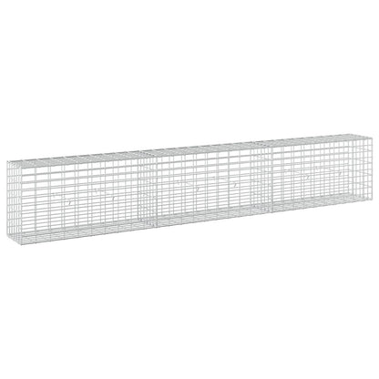 Gabion with 5 mm Wire and 5x10 cm Mesh 300x30x50 cm