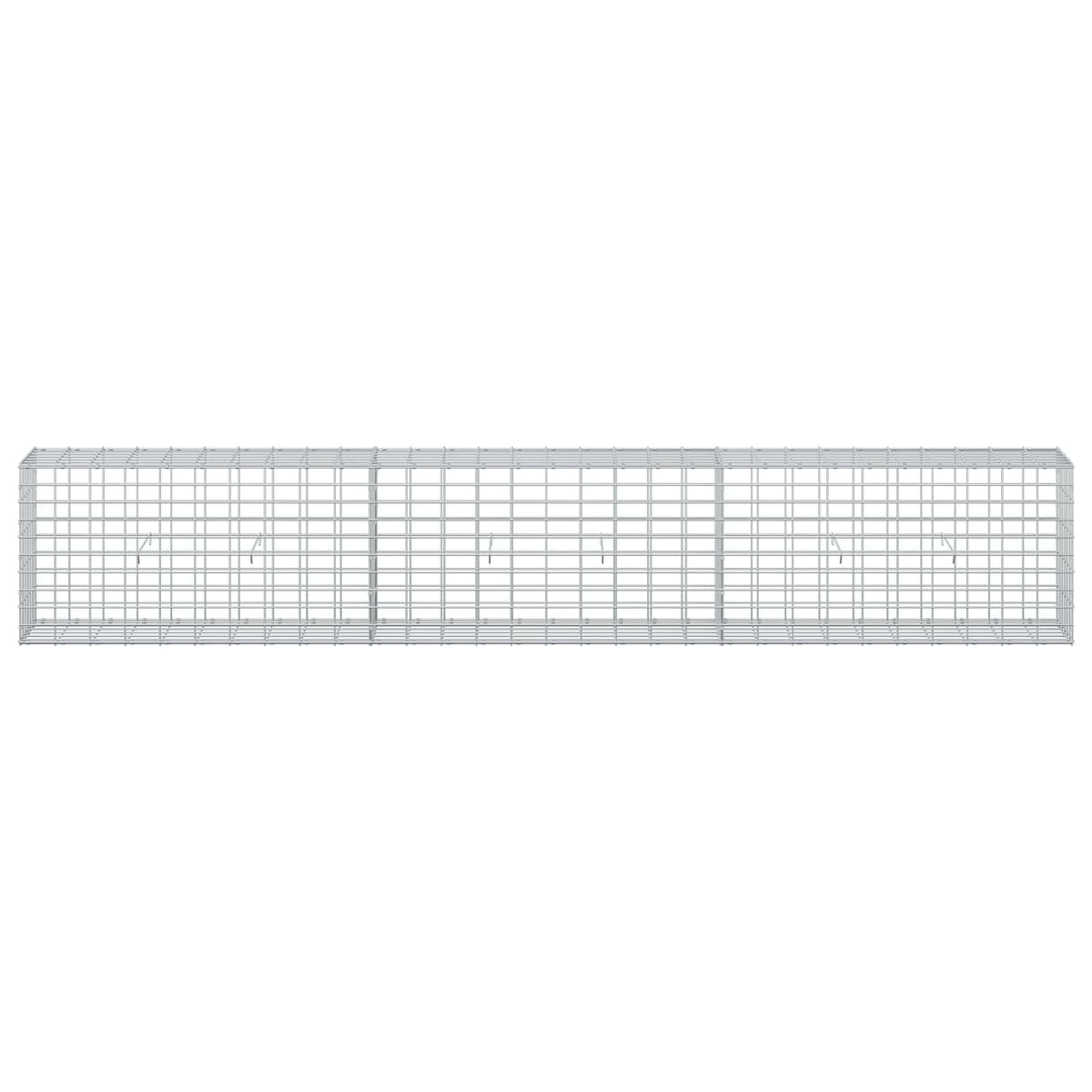Gabion with 5 mm Wire and 5x10 cm Mesh 300x30x50 cm
