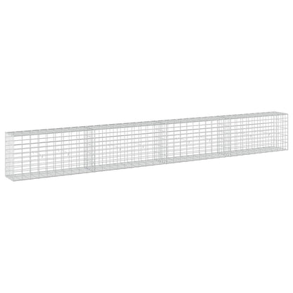 Gabion with 5 mm Wire and 5x10 cm Mesh 400x30x50 cm