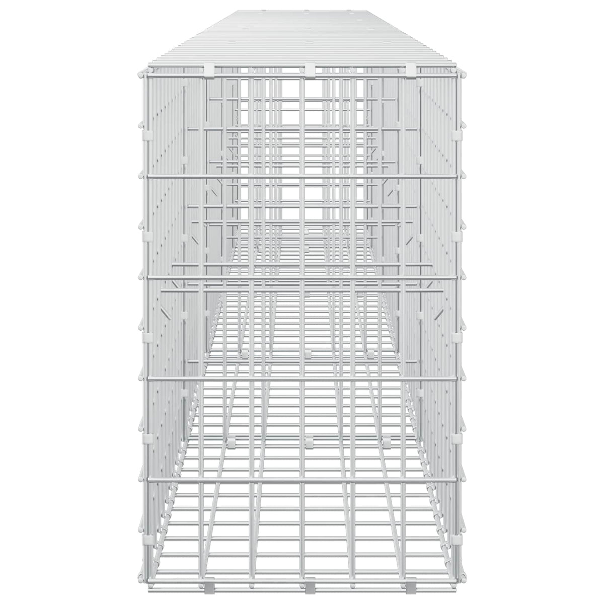 Gabion with 5 mm Wire and 5x10 cm Mesh 450x30x50 cm