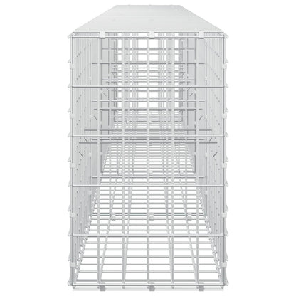 Gabion with 5 mm Wire and 5x10 cm Mesh 450x30x50 cm