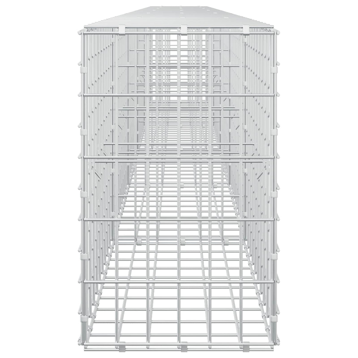 Gabion with 5 mm Wire and 5x10 cm Mesh 550x30x50 cm
