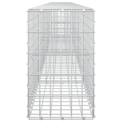 Gabion with 5 mm Wire and 5x10 cm Mesh 550x30x50 cm