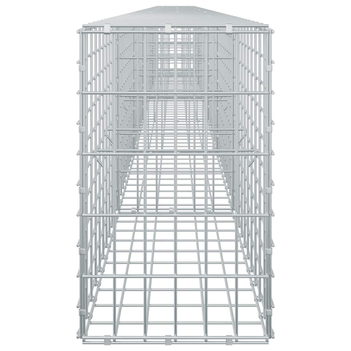 Gabion with 5 mm Wire and 5x10 cm Mesh 650x30x50 cm